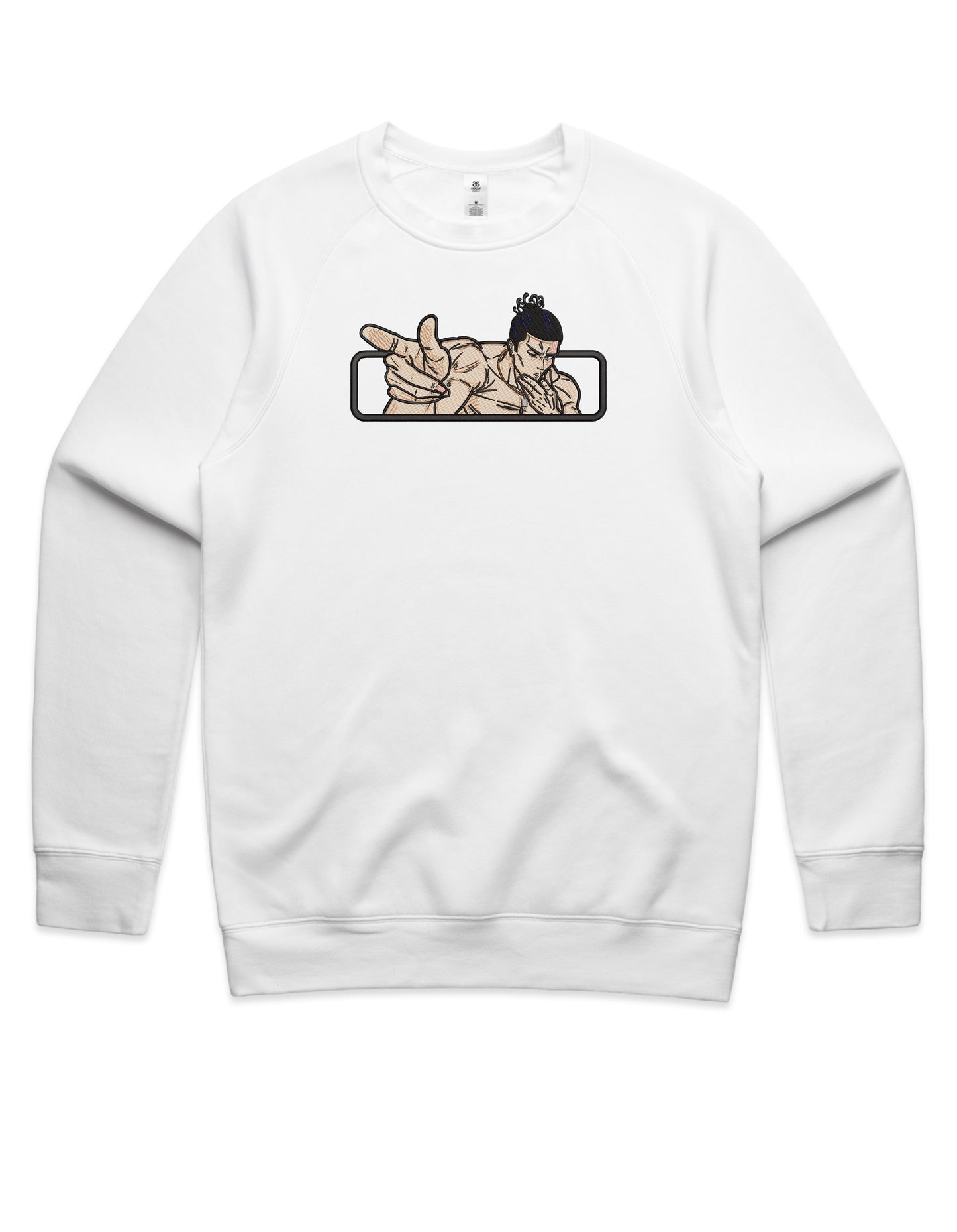 Todo Smooch Embroidered Crew Neck Sweatshirt