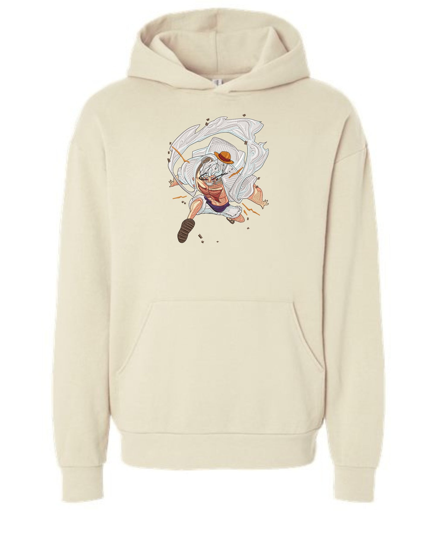 Gear 5 Luffy Embroidered Hoodie