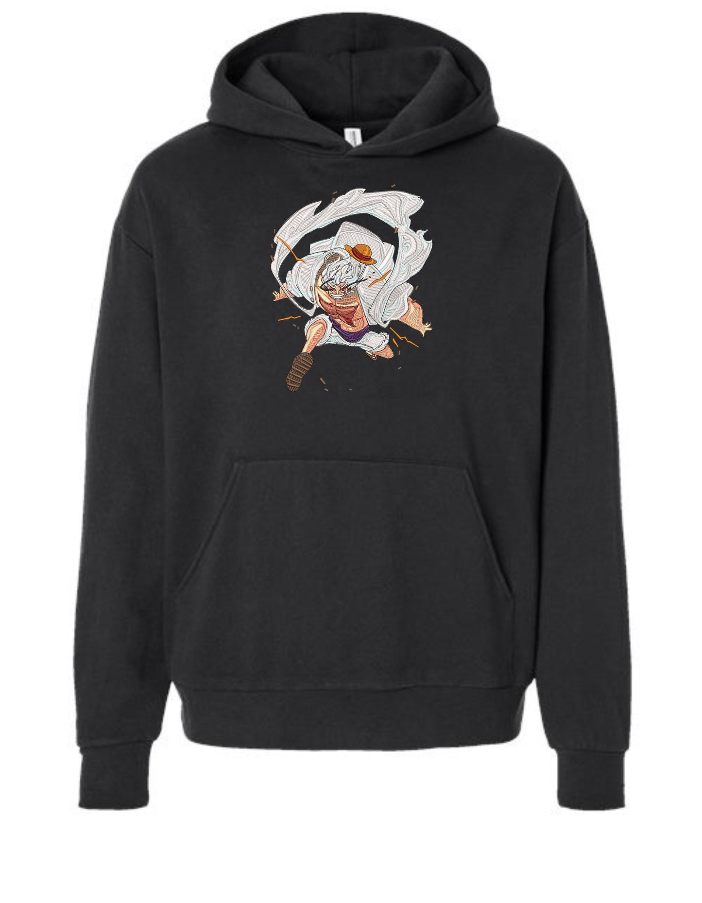 Gear 5 Luffy Embroidered Hoodie