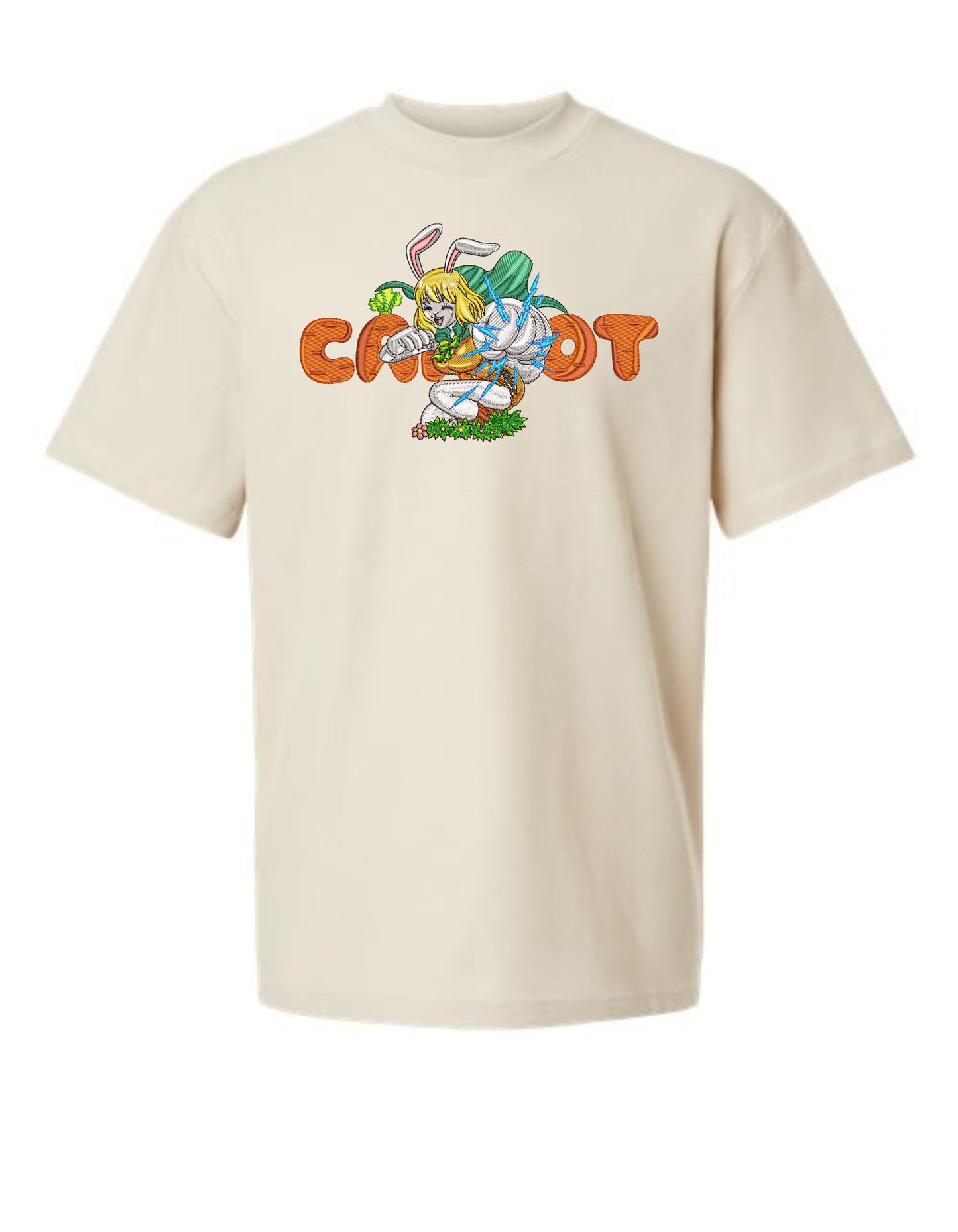 Carrot Embroidered T-Shirt