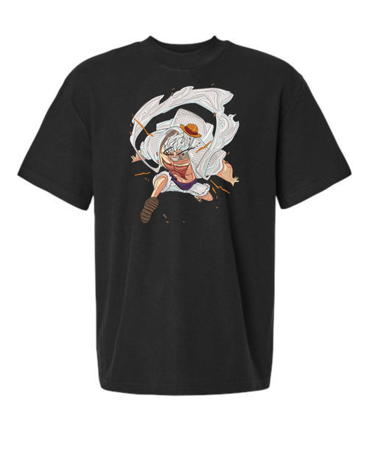 Gear 5 Luffy Embroidered T-Shirt