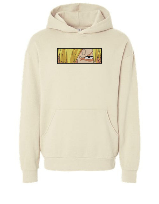 Duality of Sanji Embroidered Hoodie