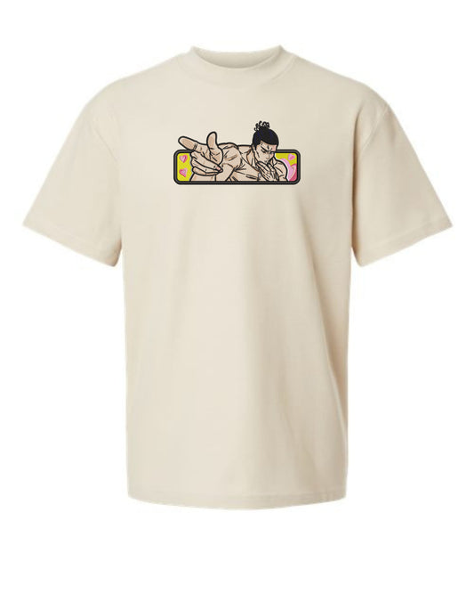 Todo Smooch Colored Embroidered T-Shirt