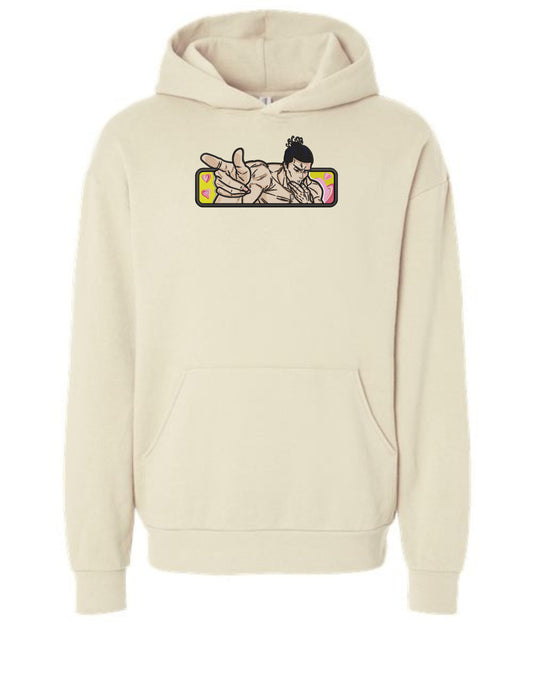 Todo Smooch Colored Embroidered Hoodie