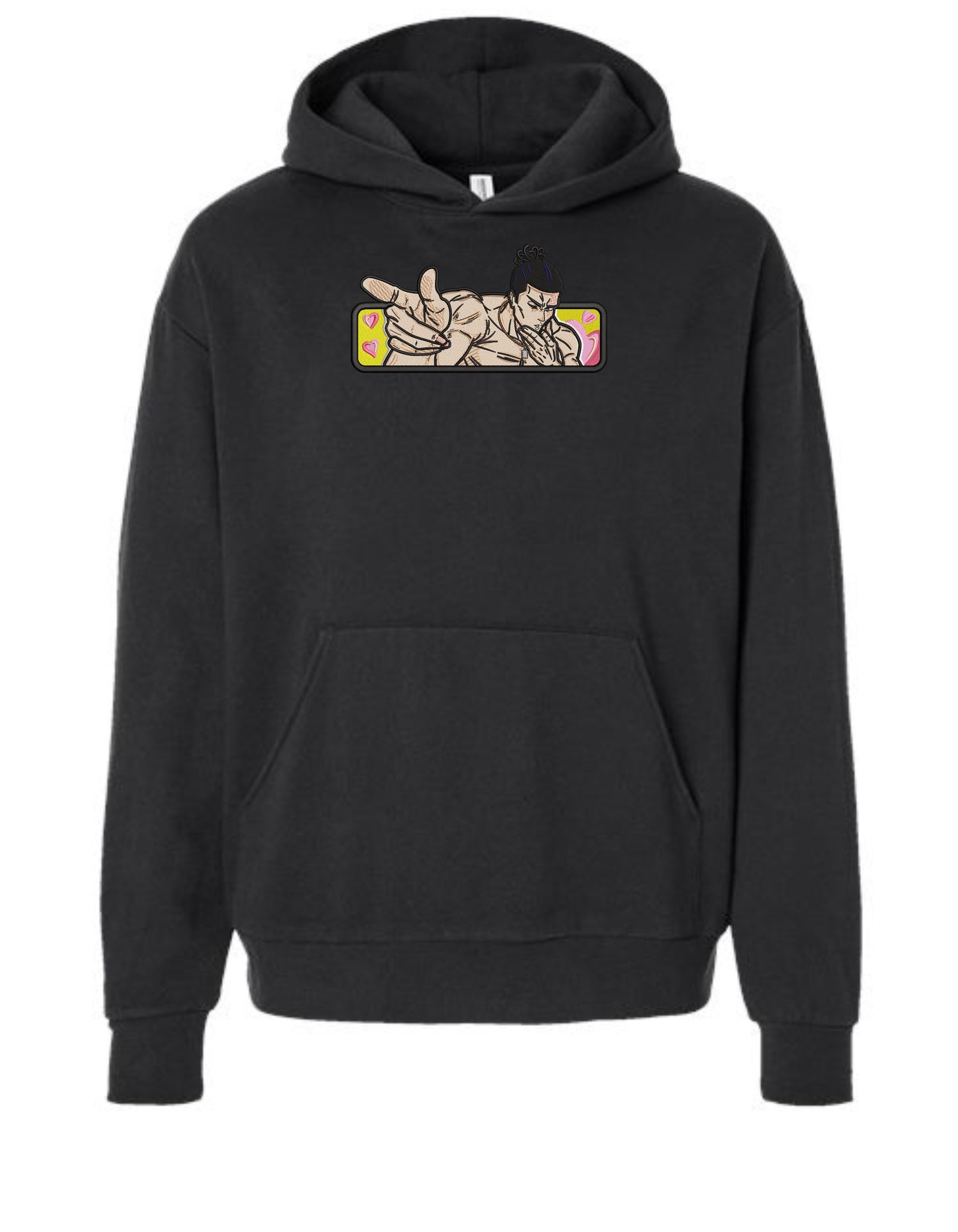 Todo Smooch Colored Embroidered Hoodie