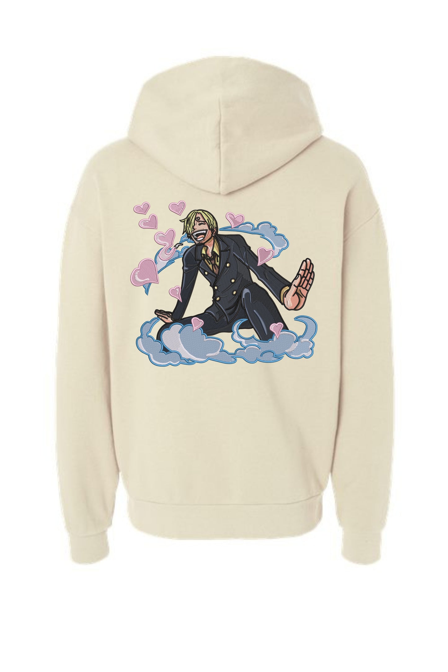 Duality of Sanji Embroidered Hoodie