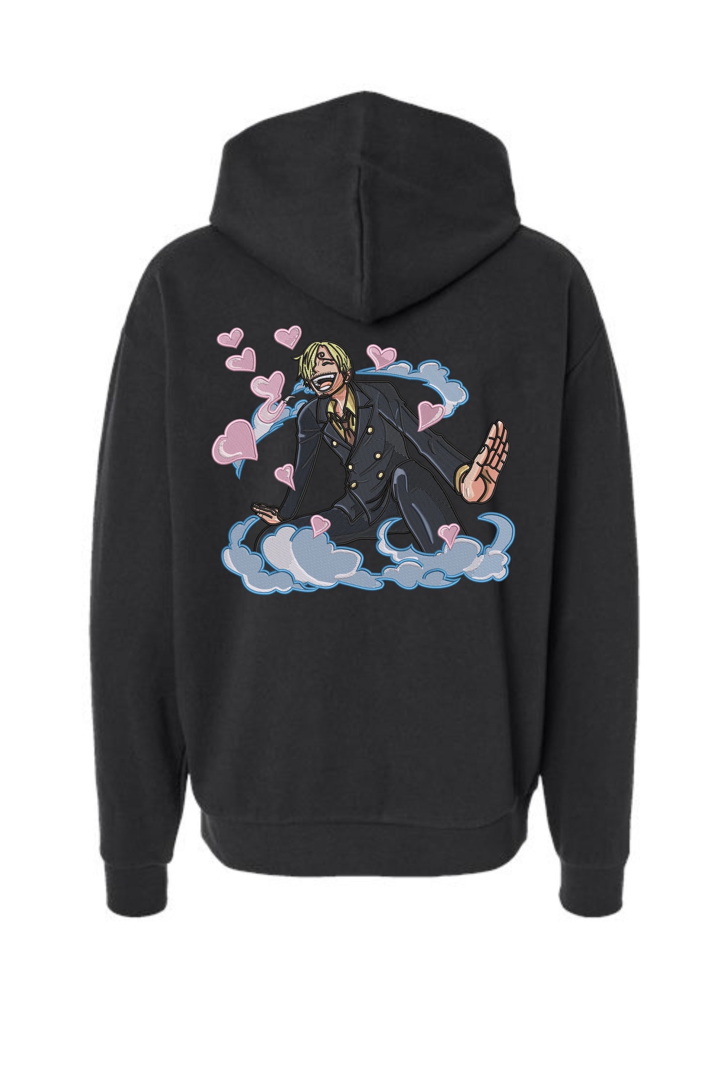 Duality of Sanji Embroidered Hoodie